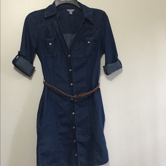 Guess Dresses & Skirts - GUESS button down denim dress